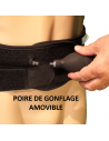 AIR LOMBAIRE® INTEGRALE: Ceinture lombaire gonflable 25cm sans bale...