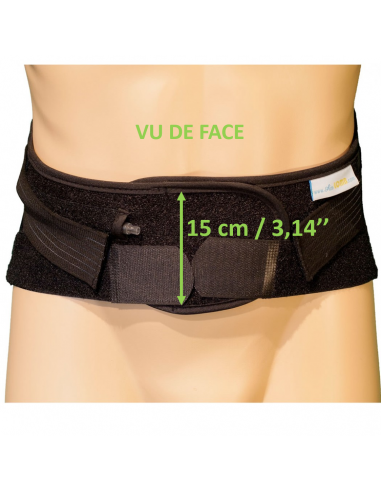 AIR LOMBAIRE® INTEGRALE: Ceinture lombaire gonflable 25cm sans bale...